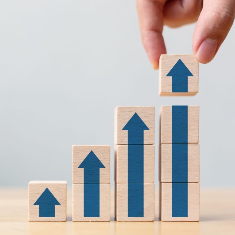 Image representing financial growth for a business.